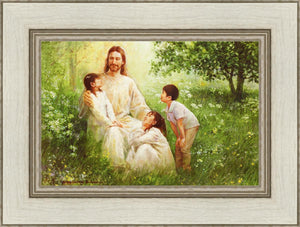 Christ with Asian Children