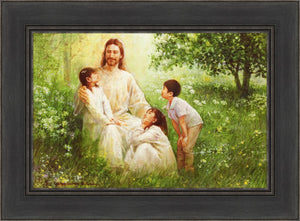 Christ with Asian Children