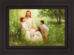 Christ with Asian Children