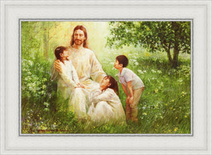 Christ with Asian Children