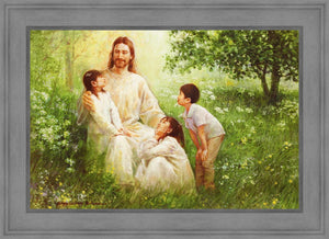 Christ with Asian Children