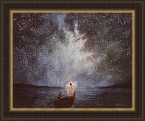 Calm and Stars Large Wall Art