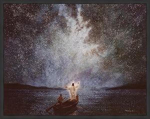 Calm and Stars Large Wall Art