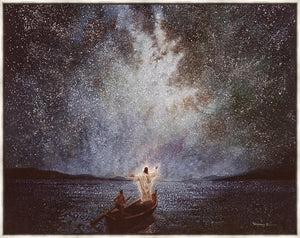 Calm and Stars Large Wall Art