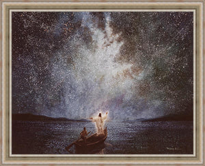 Calm and Stars Large Wall Art