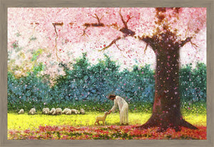 In Green Pastures Large Wall Art