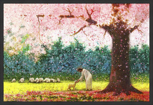 In Green Pastures Large Wall Art