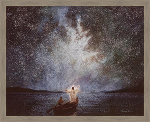 Calm and Stars Large Wall Art