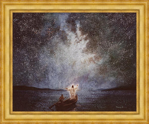 Calm and Stars Large Wall Art