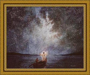 Calm and Stars Large Wall Art