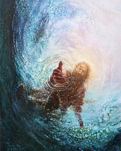 The Hand of God Large Wall Art